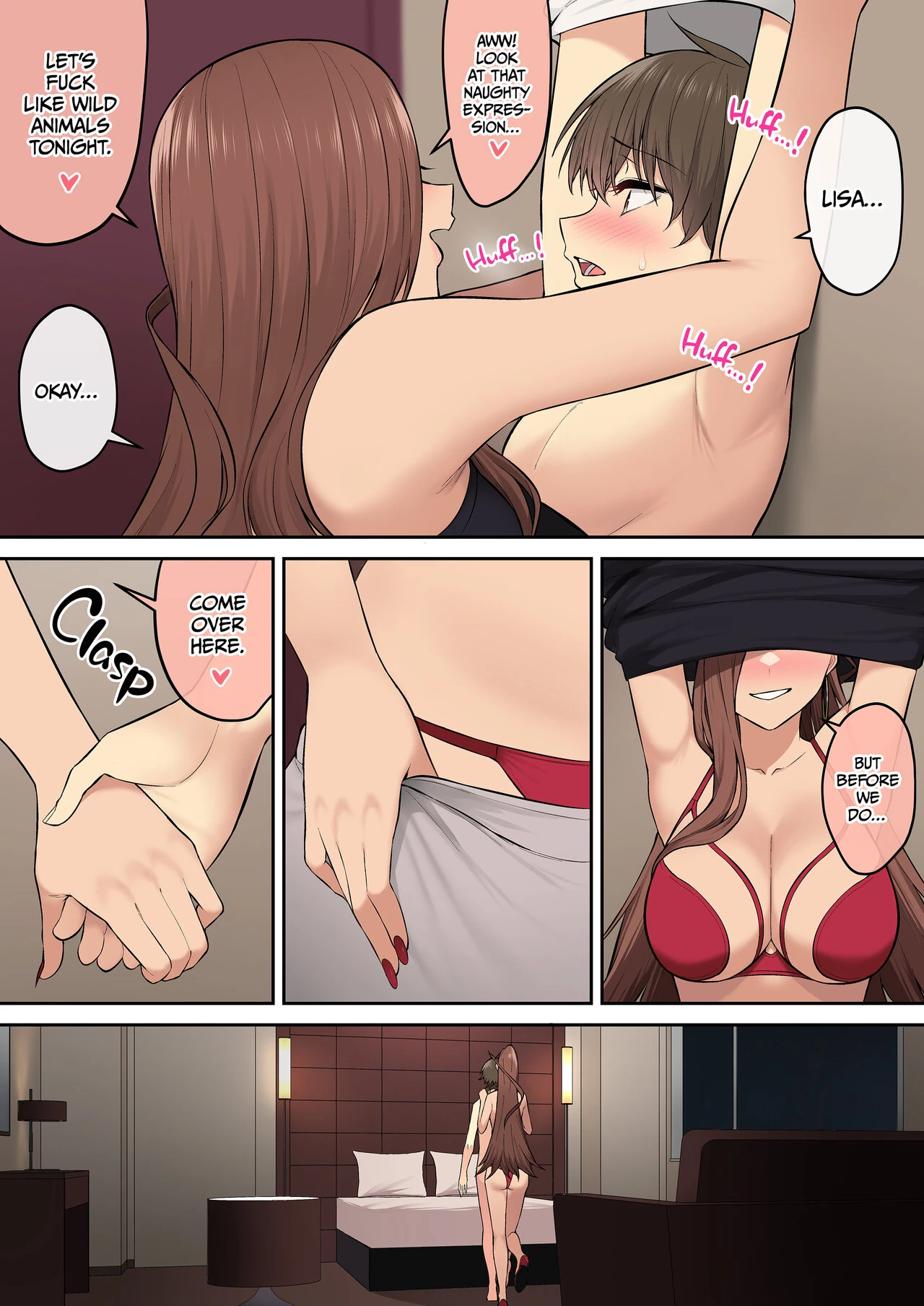 Imaizumi Brings All the Gyarus to His House 7 image number 67