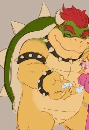 Peach x Bowser
