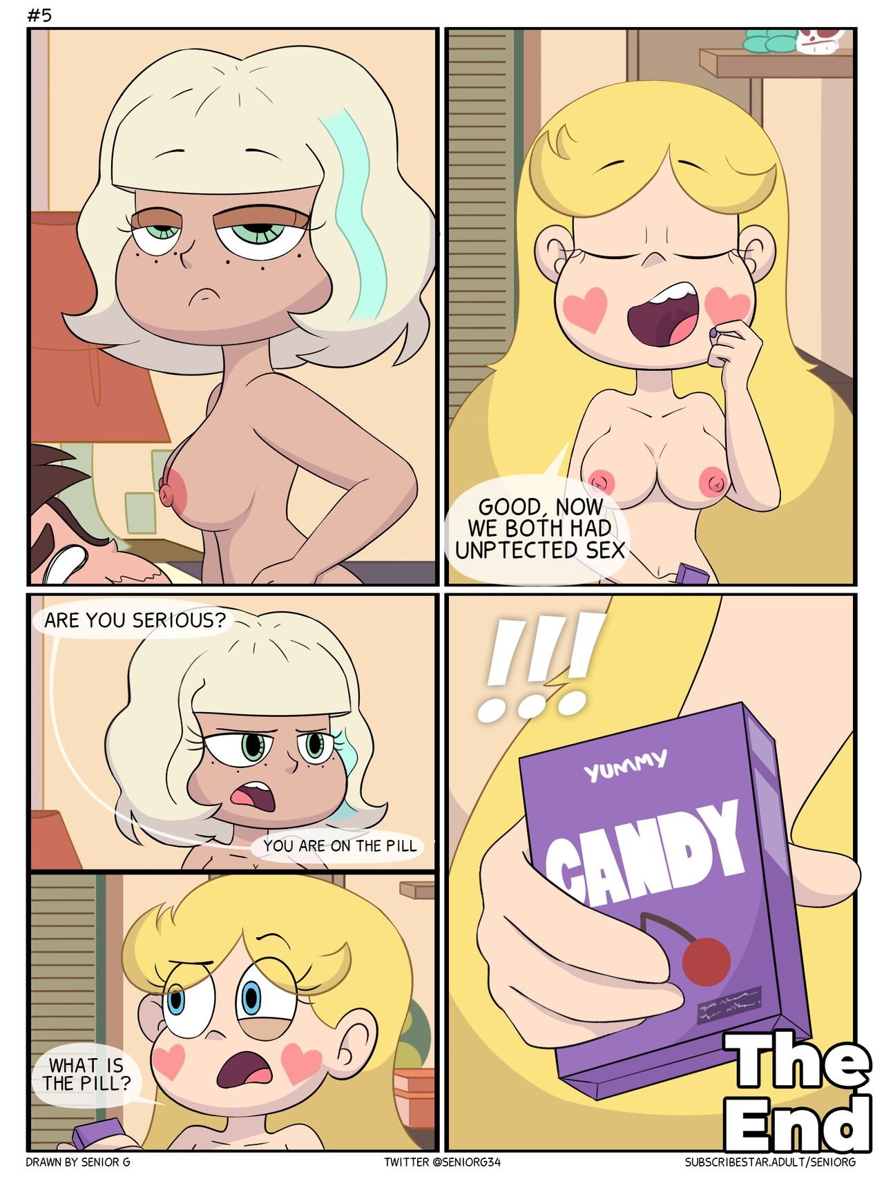 SeniorG - Contraceptive Mistake (Star vs. The Forces of Evil) porn image number 5