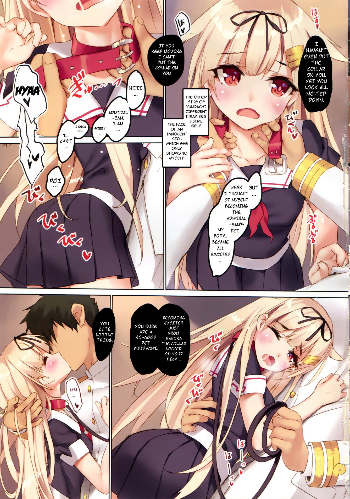 Yuudachi Loves Admiral-san Very Much, Poi! image number 4