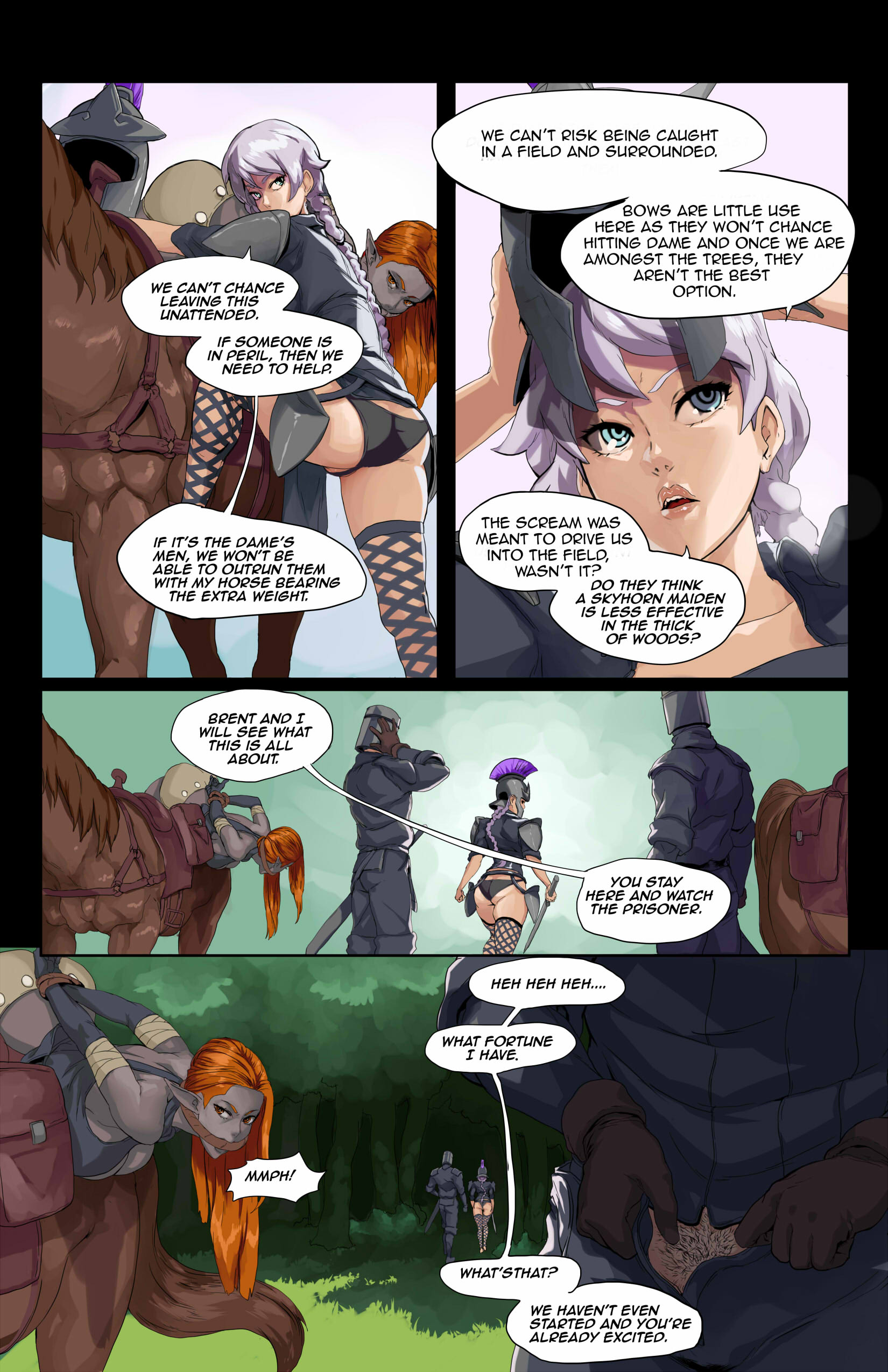 Tales of Beatrix - Knight and Mare image number 3