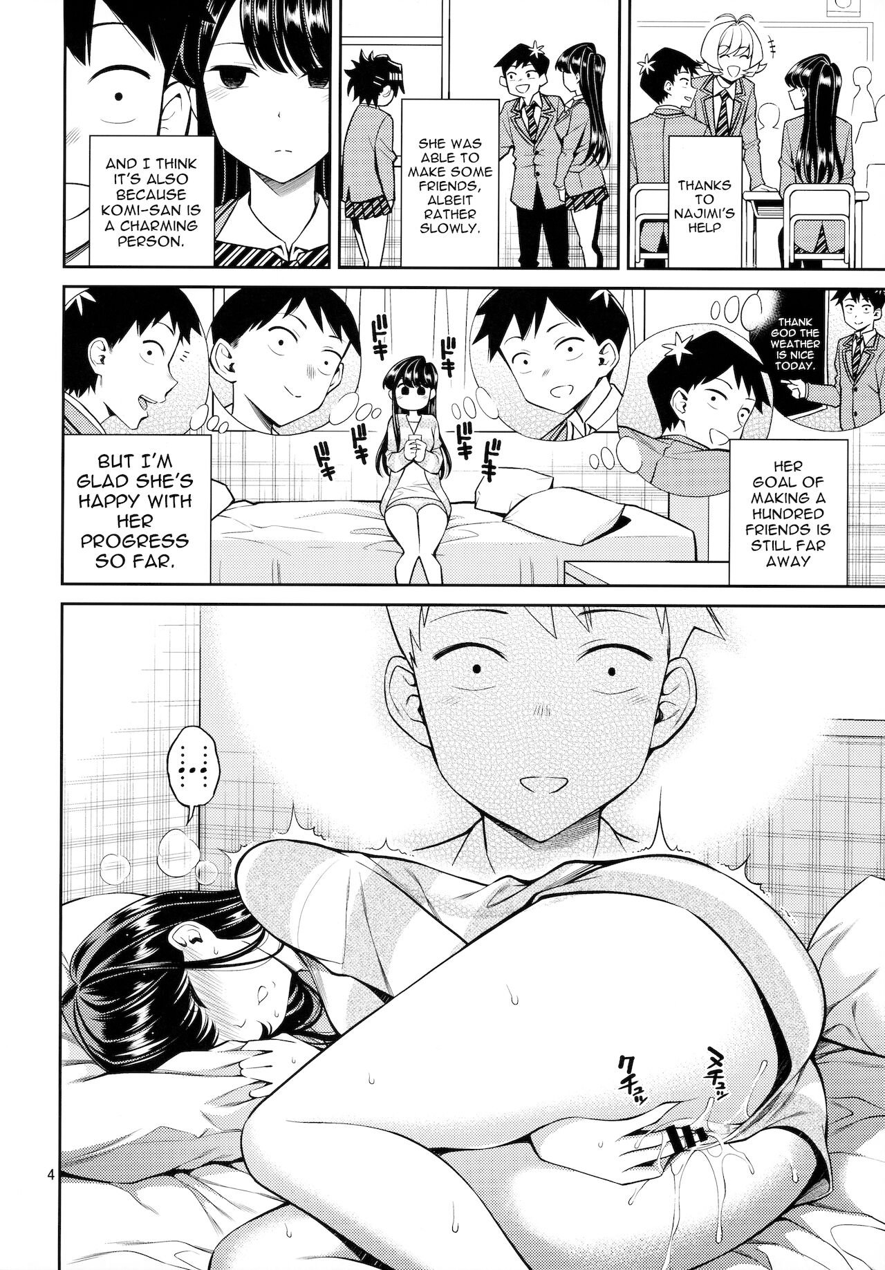 yahiro pochi - Komi-san Is Sensitive (English) hentai manga image number 2