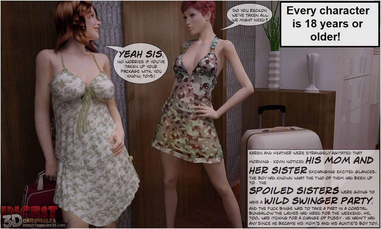 IncestChronicles3D - Big Family Taboo Party (English)