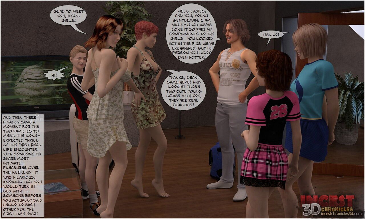IncestChronicles3D - Big Family Taboo Party (English) image number 5