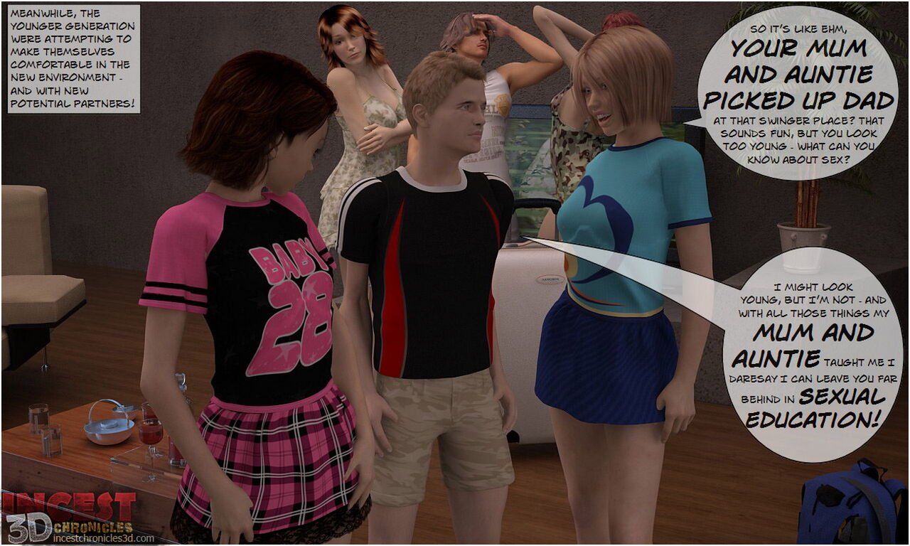 IncestChronicles3D - Big Family Taboo Party (English) image number 7
