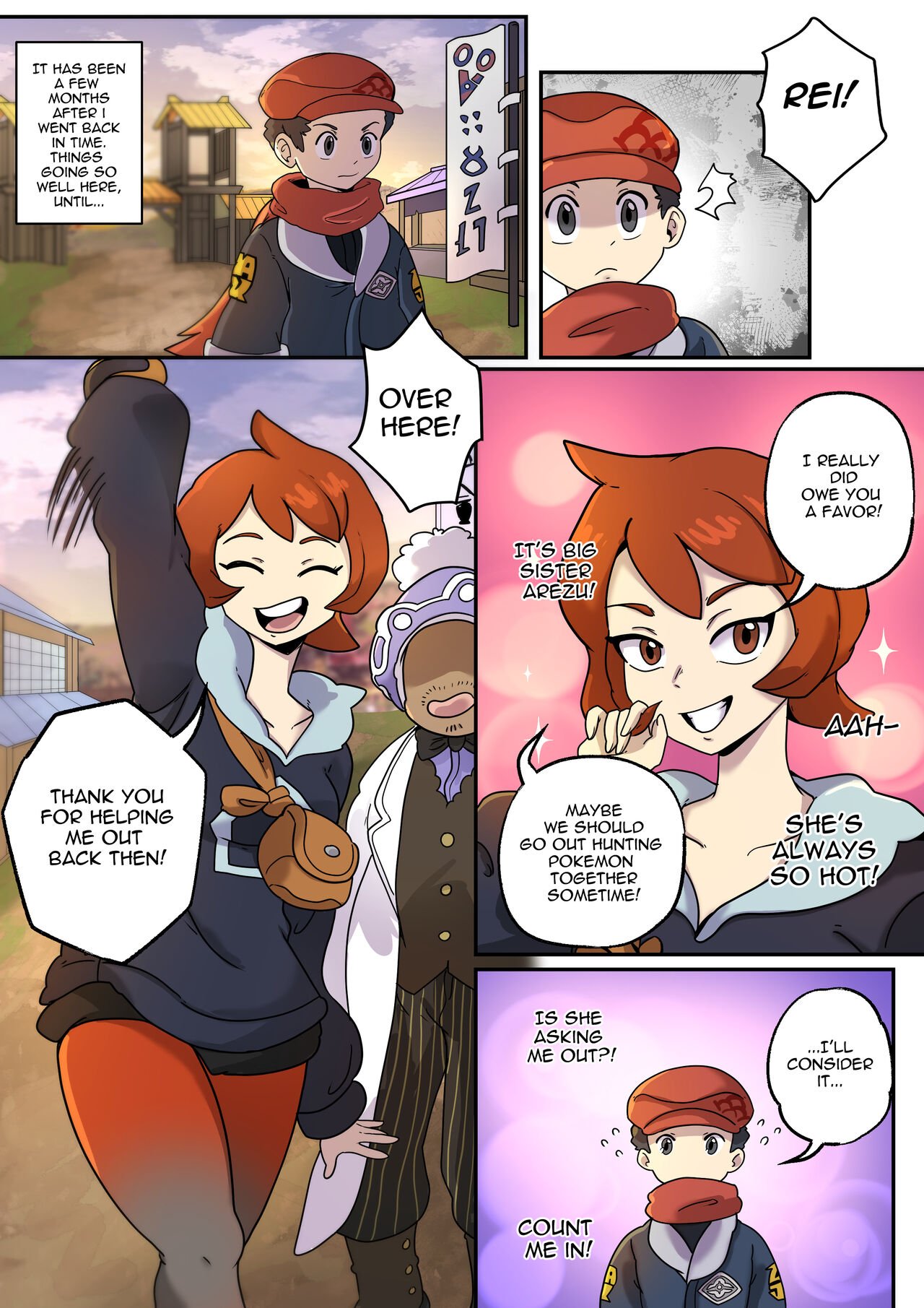 Pegasus TGTF - Pokemon Legends Arceus porn comic