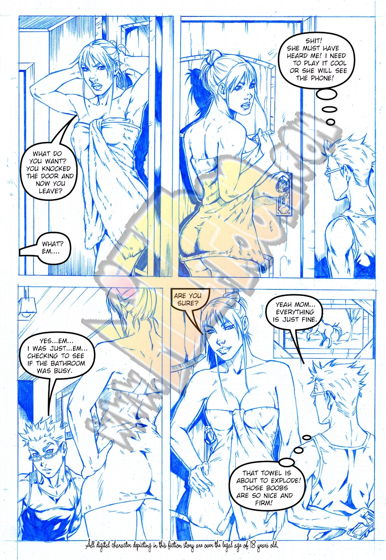 Milftoon - Chores 2 porn comic image number 3