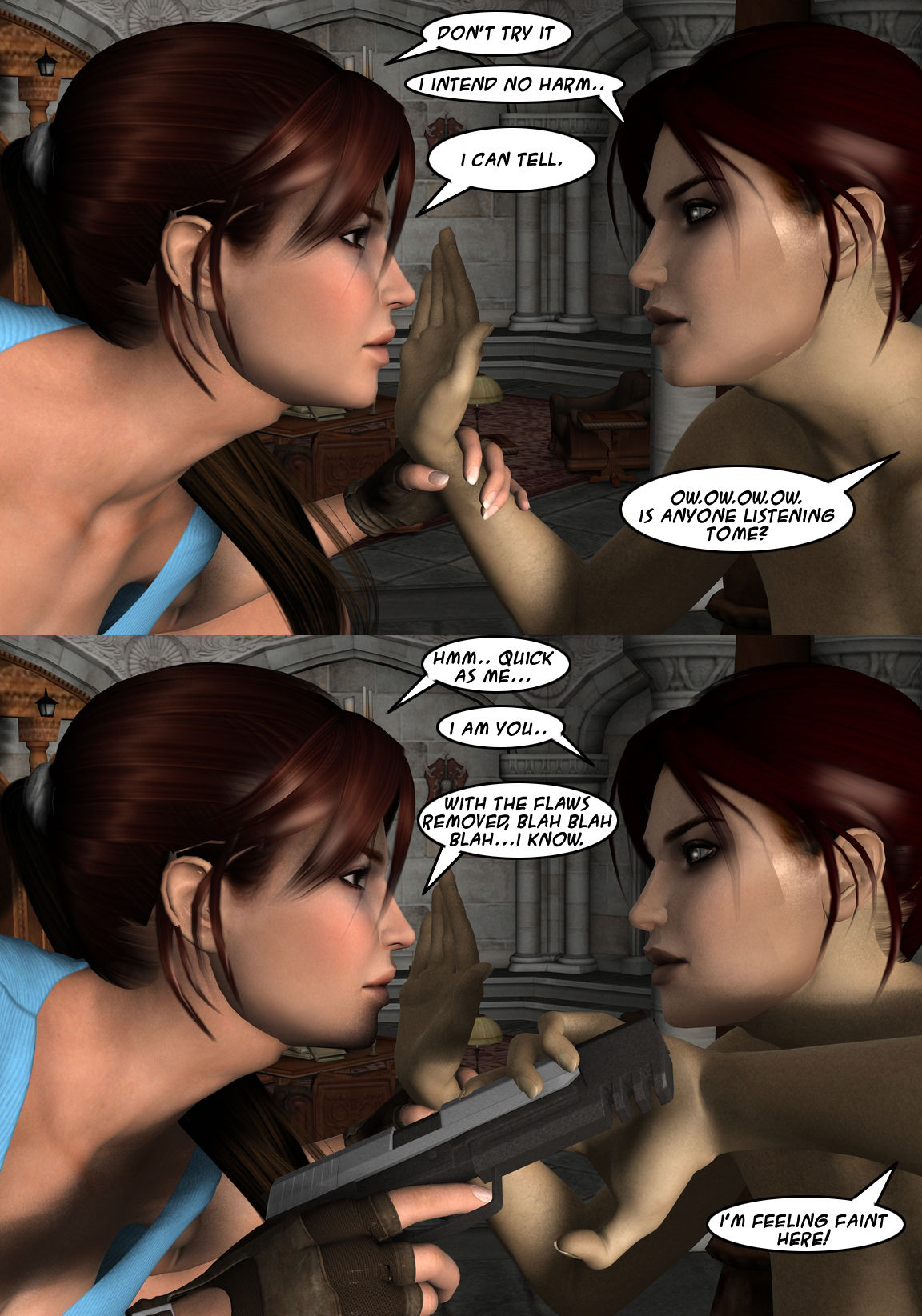 Lara Croft and Doppelganger image number 19