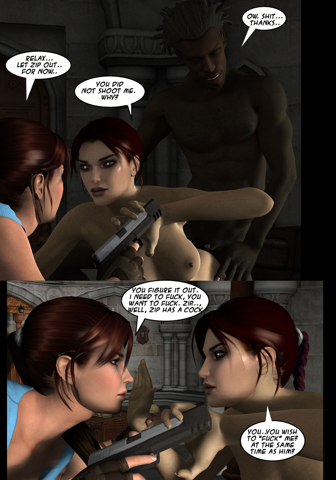 Lara Croft and Doppelganger image number 20
