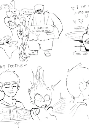 Random rise of the guardians comic-