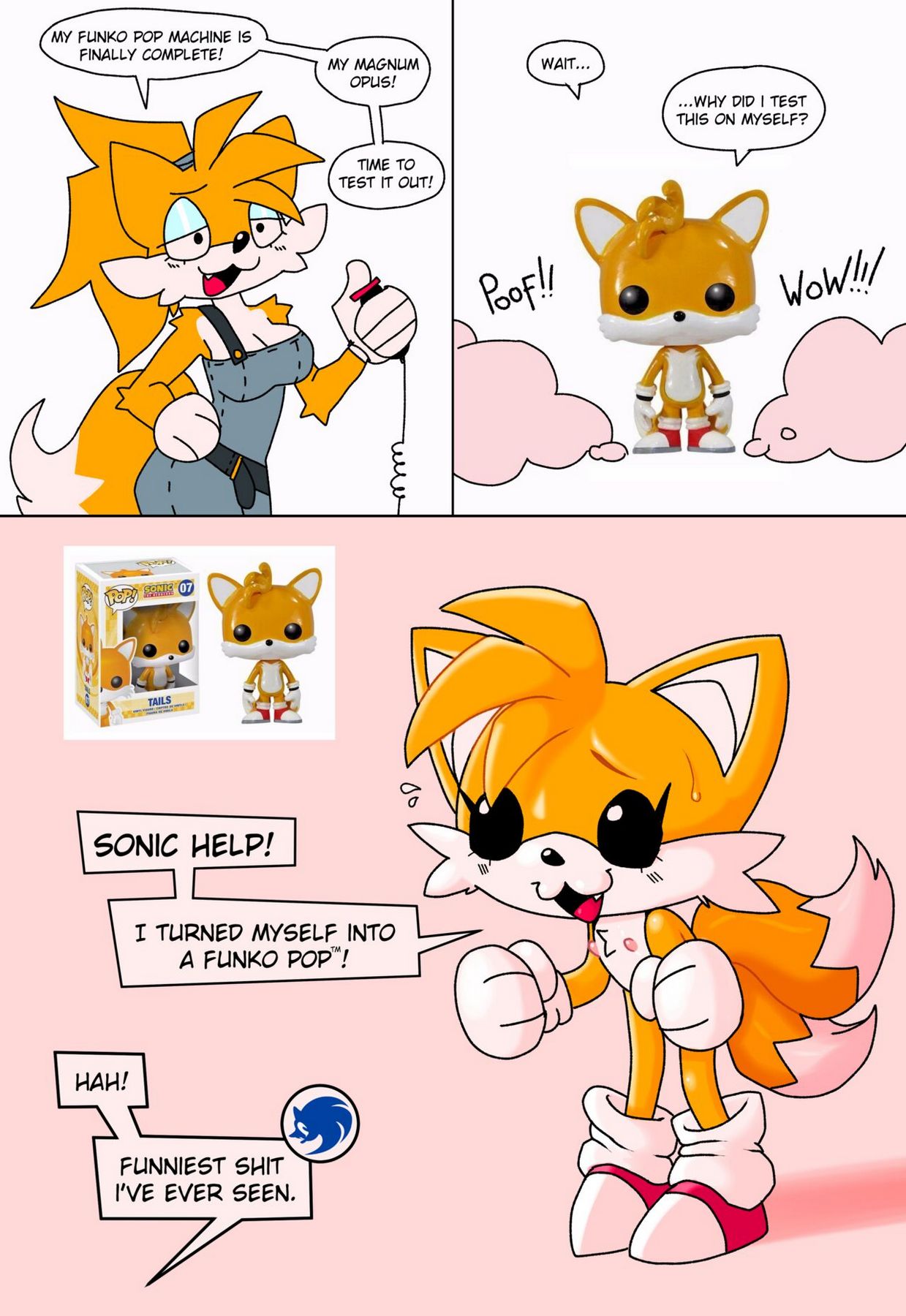 Tails Spectacular Boob Heist! image number 13