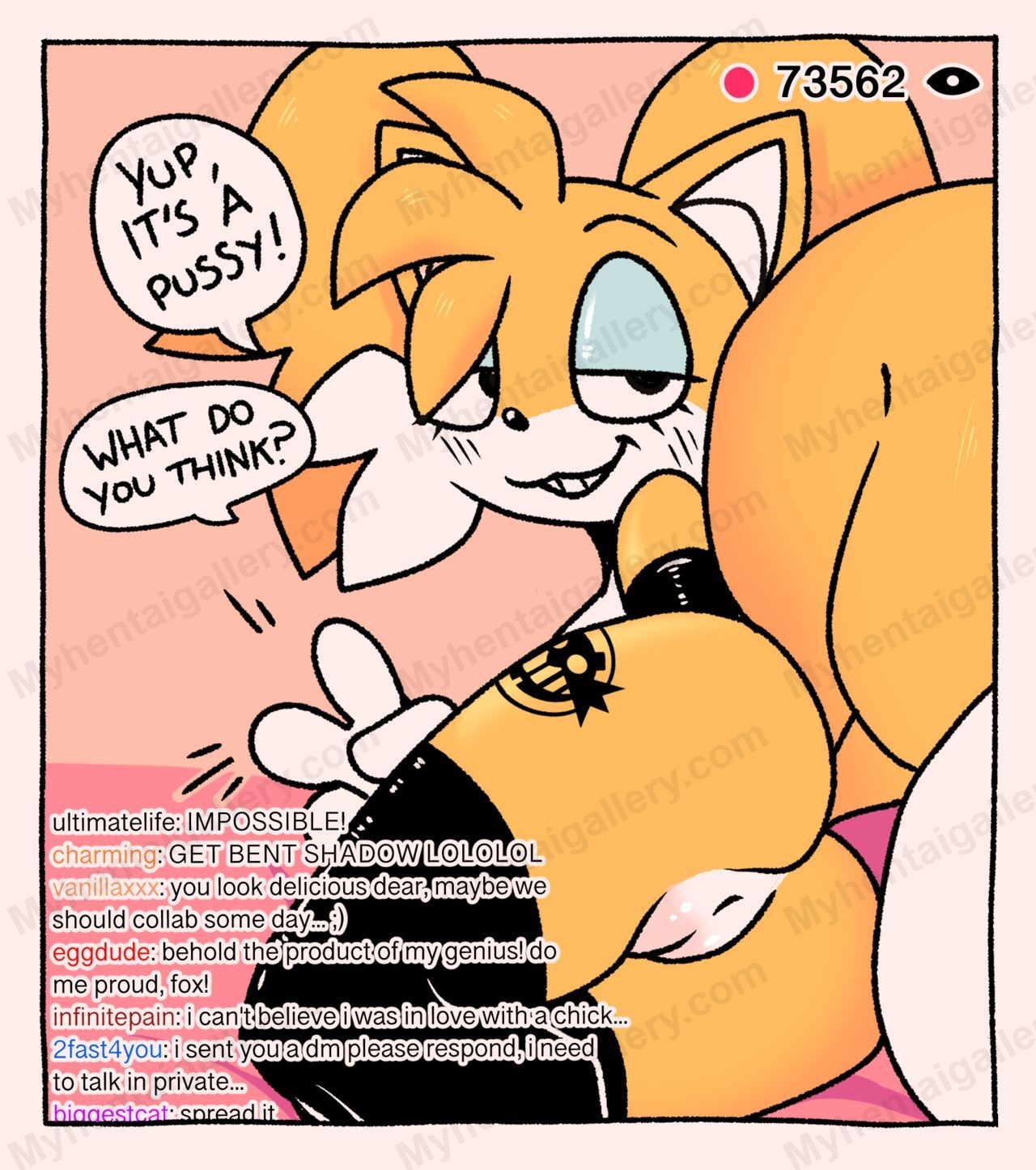 Tails Spectacular Boob Heist! image number 2