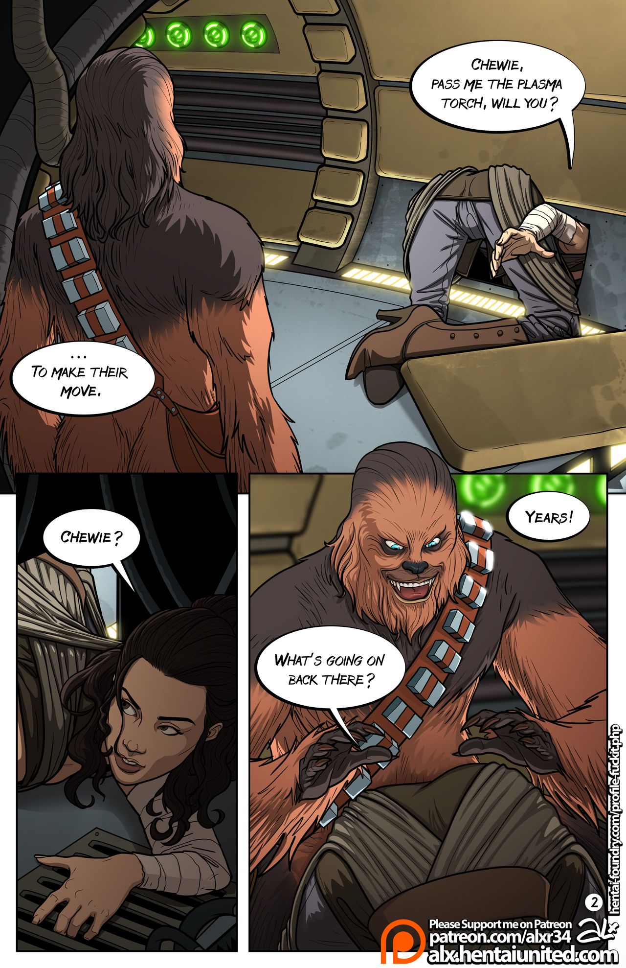 Star Wars: A Complete Guide to Wookie Sex image number 5