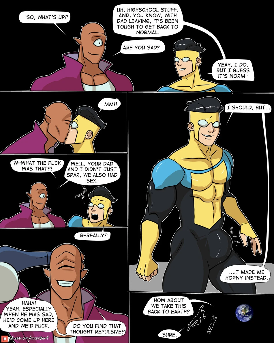 Invincible - Marks Sexual Adventures 1 to 5 image number 17