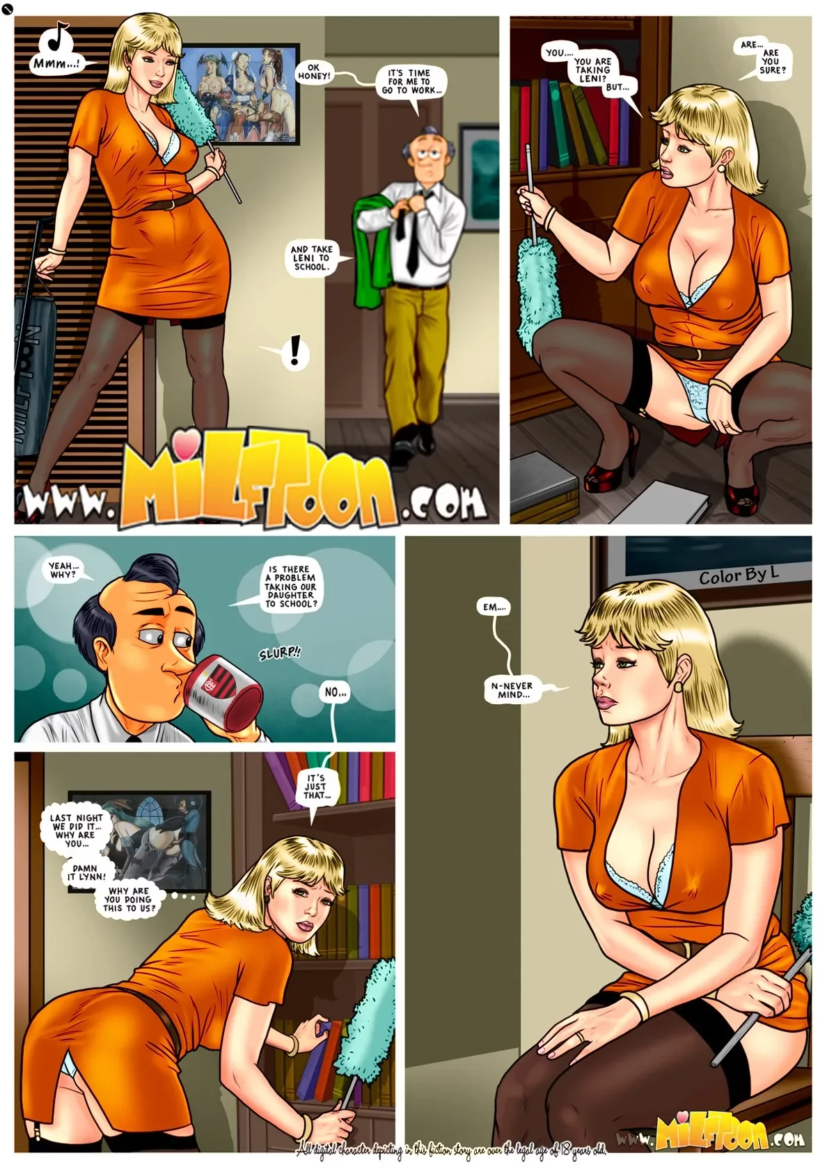 Milftoon - A Loud House porn comic