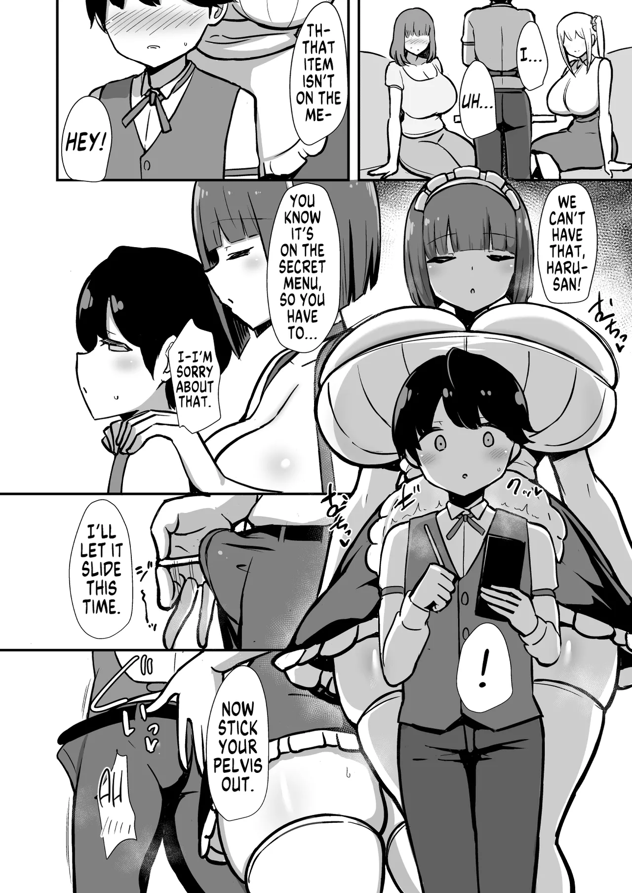 Waiter-Kuns Edge Milk Tea With Lots of Precum  Shitsuji-kun no Sundome Milk Tea Cowper Oome image number 2