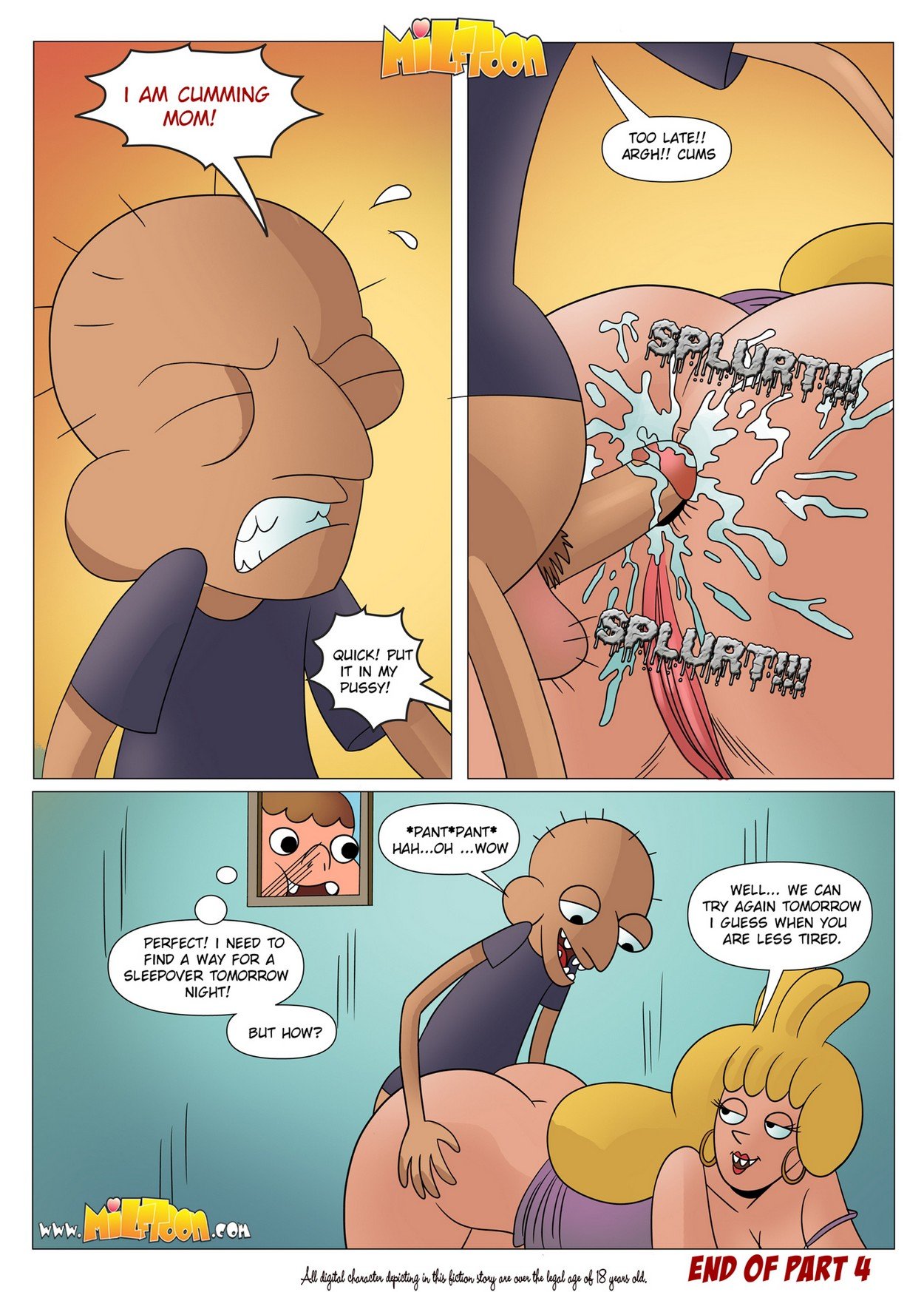 Milftoon - Cadence (Clarence) 4 (Eng) porn comic image number 9