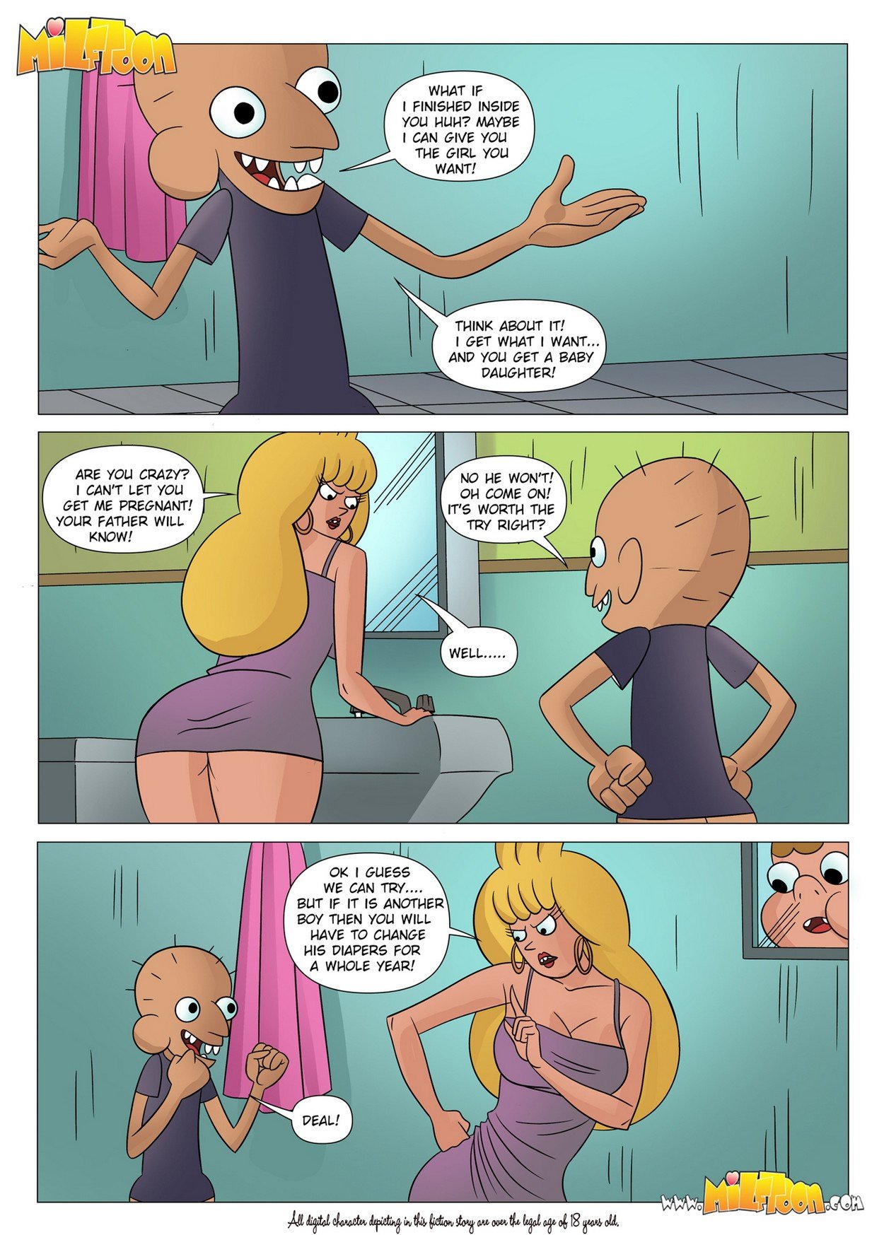 Milftoon - Cadence (Clarence) 4 (Eng) porn comic image number 5