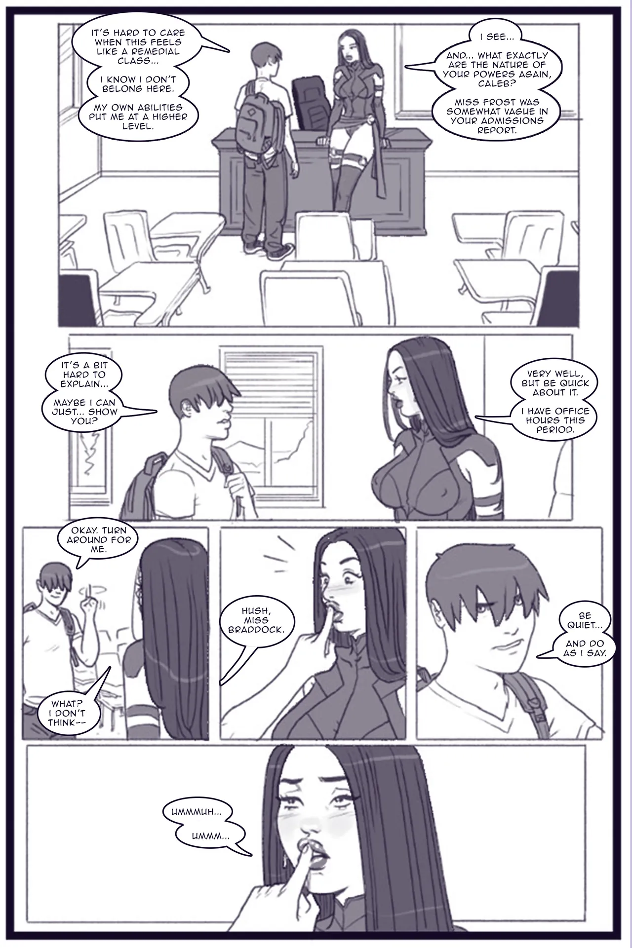 Xavier Academy Bimbofied image number 10