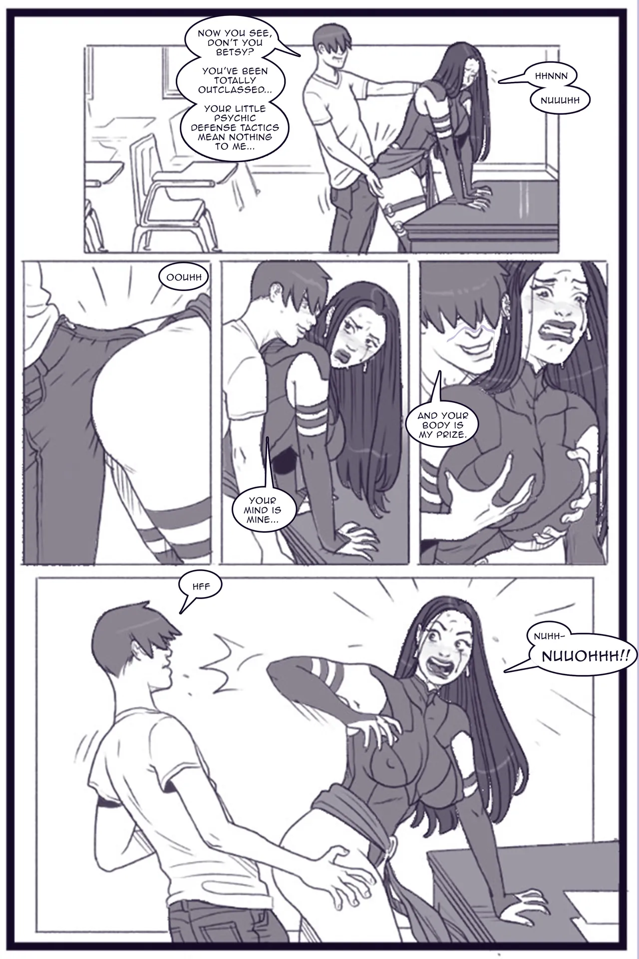 Xavier Academy Bimbofied image number 13