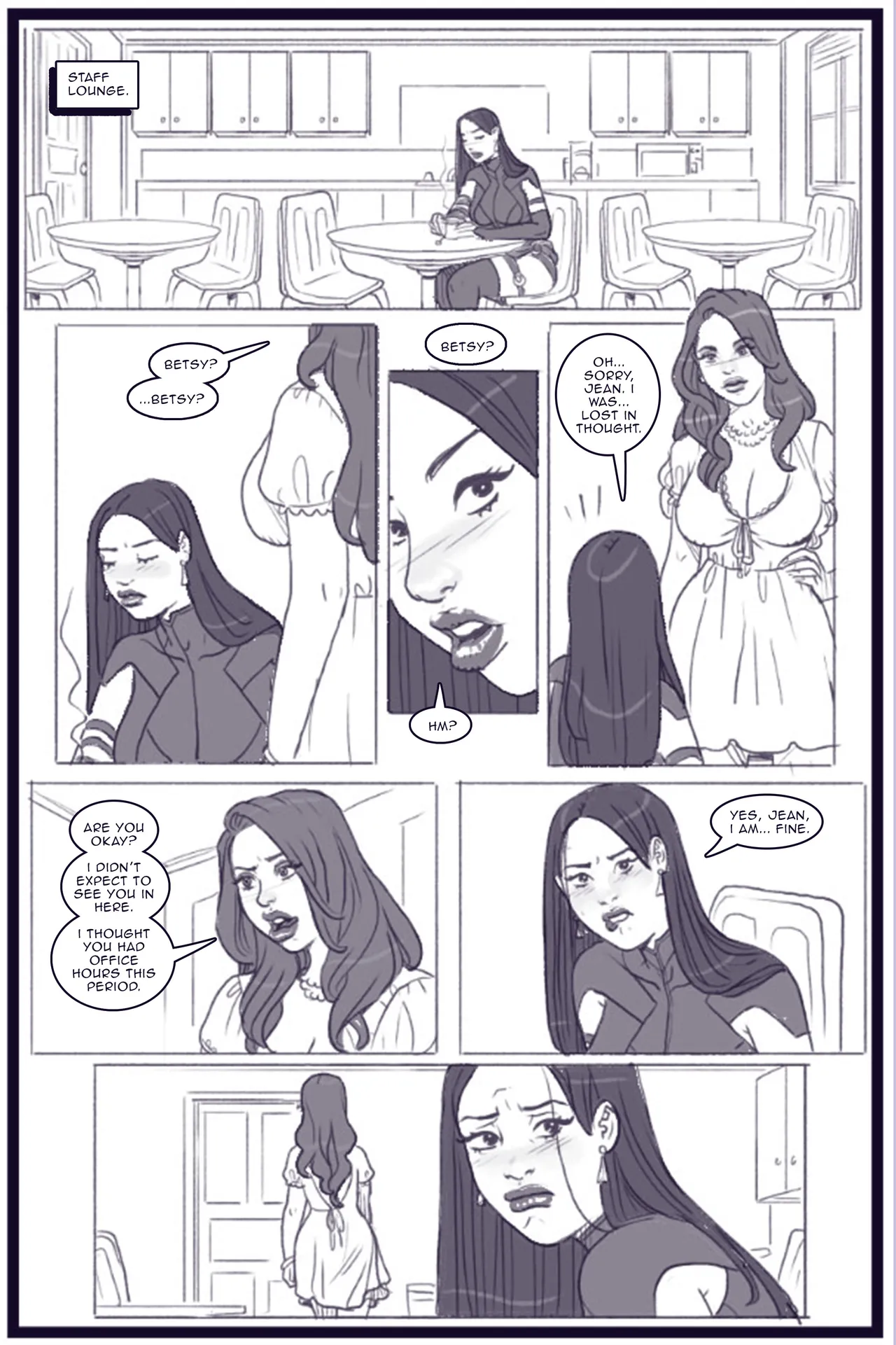 Xavier Academy Bimbofied image number 16