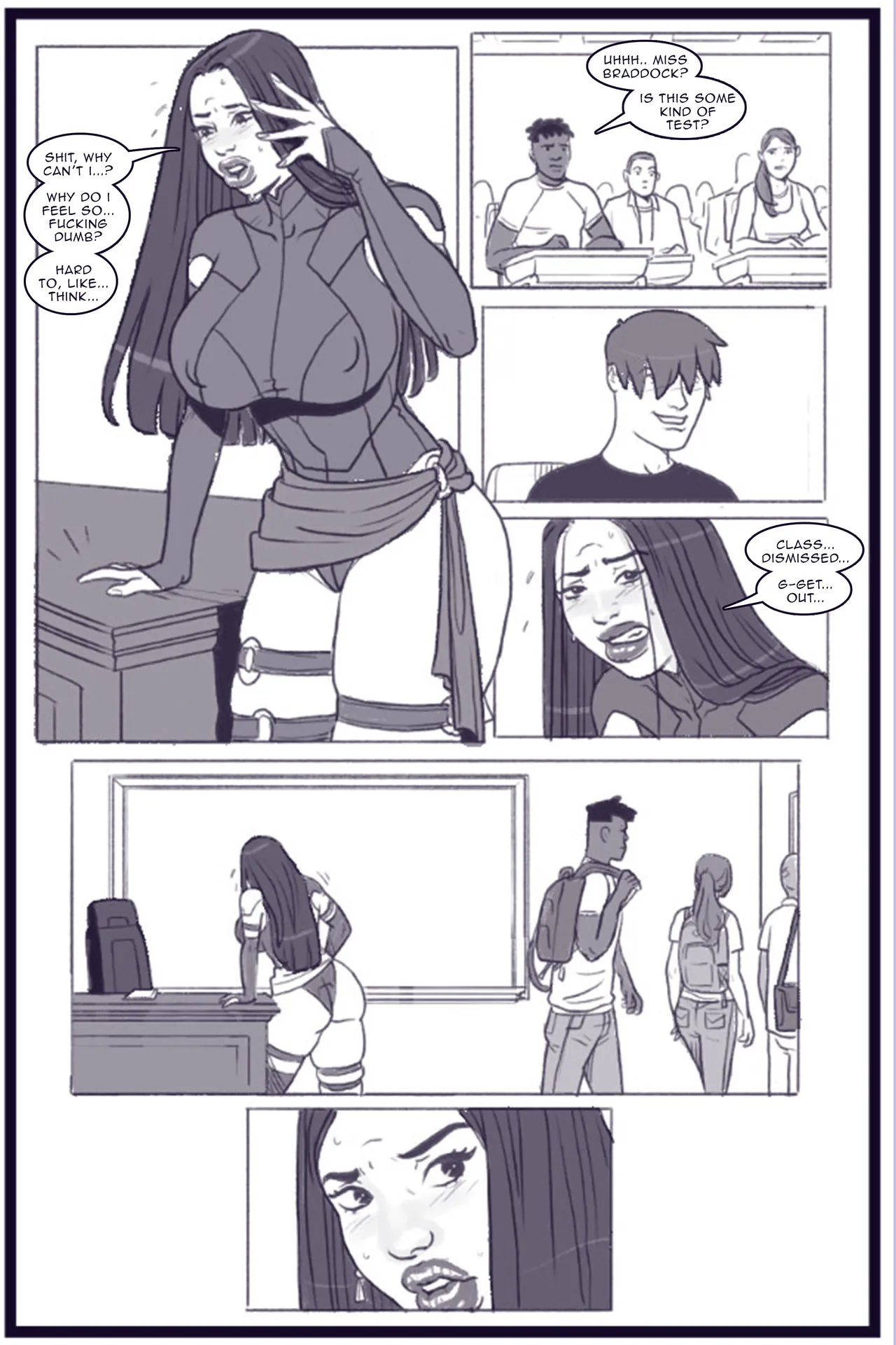 Xavier Academy Bimbofied image number 31