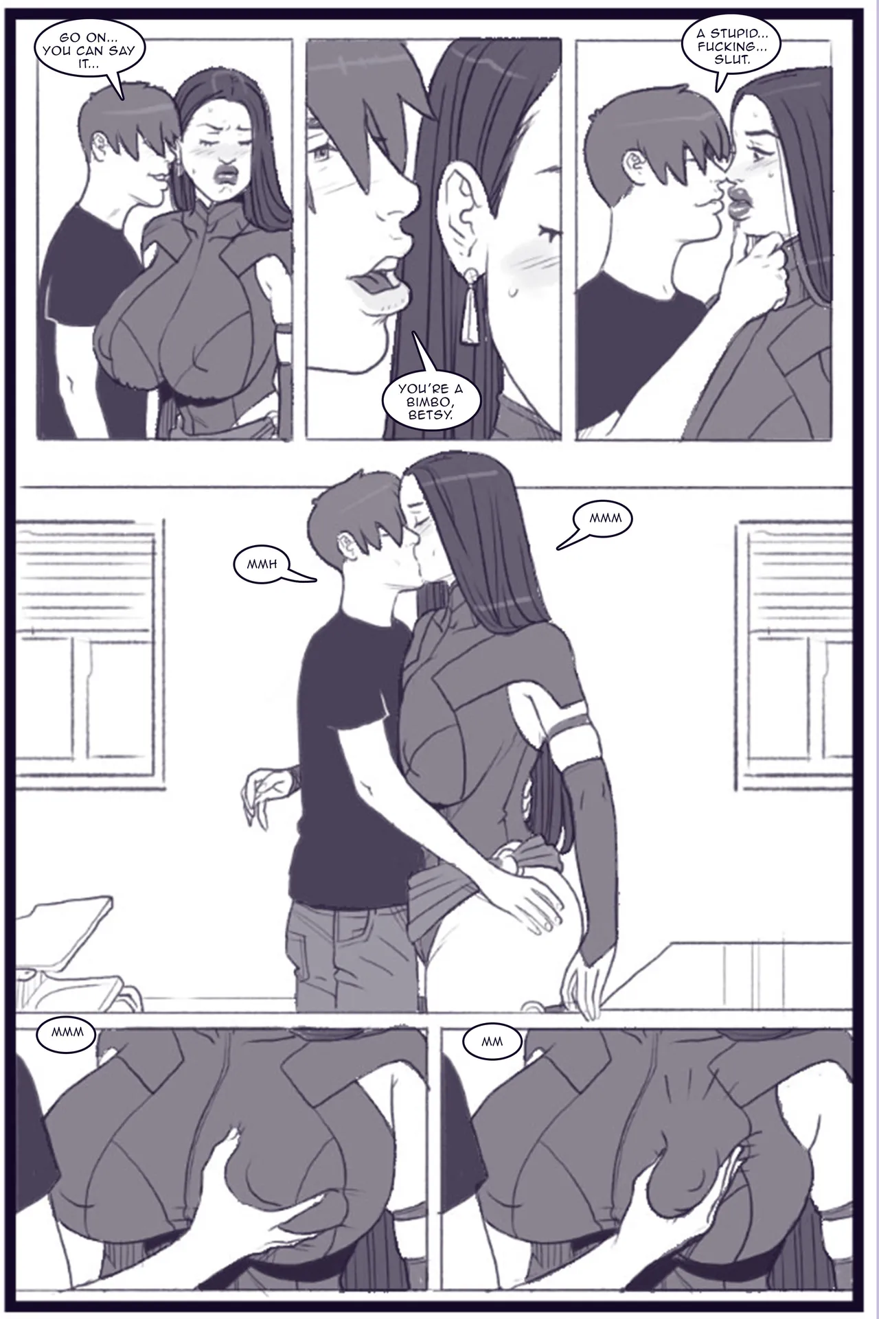 Xavier Academy Bimbofied image number 33