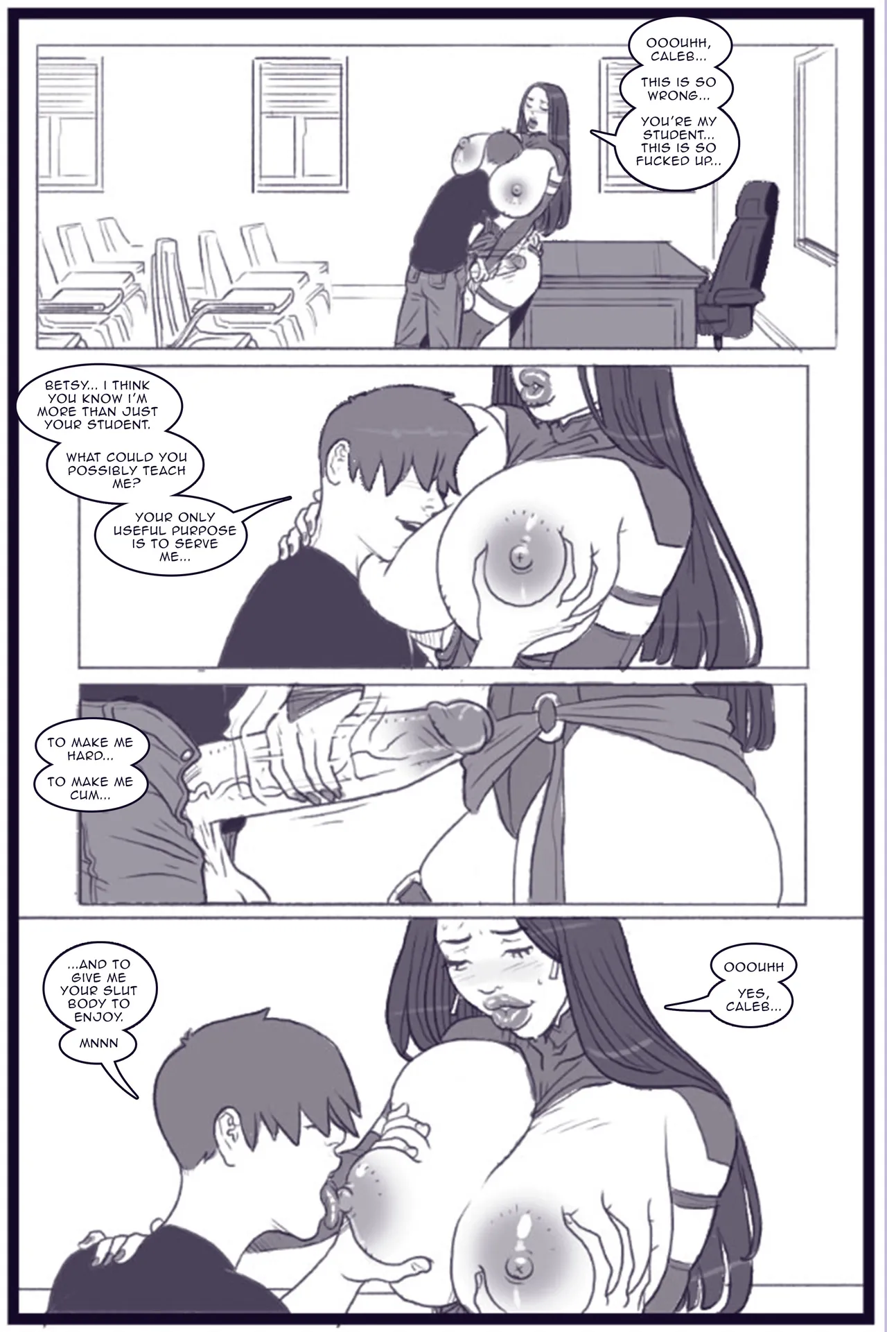 Xavier Academy Bimbofied image number 39