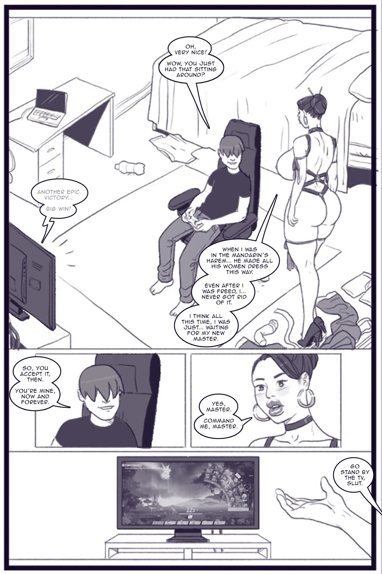 Xavier Academy Bimbofied image number 48