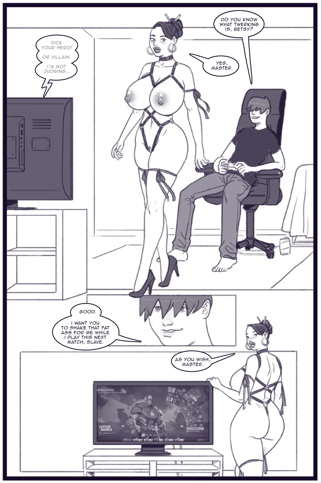 Xavier Academy Bimbofied image number 49