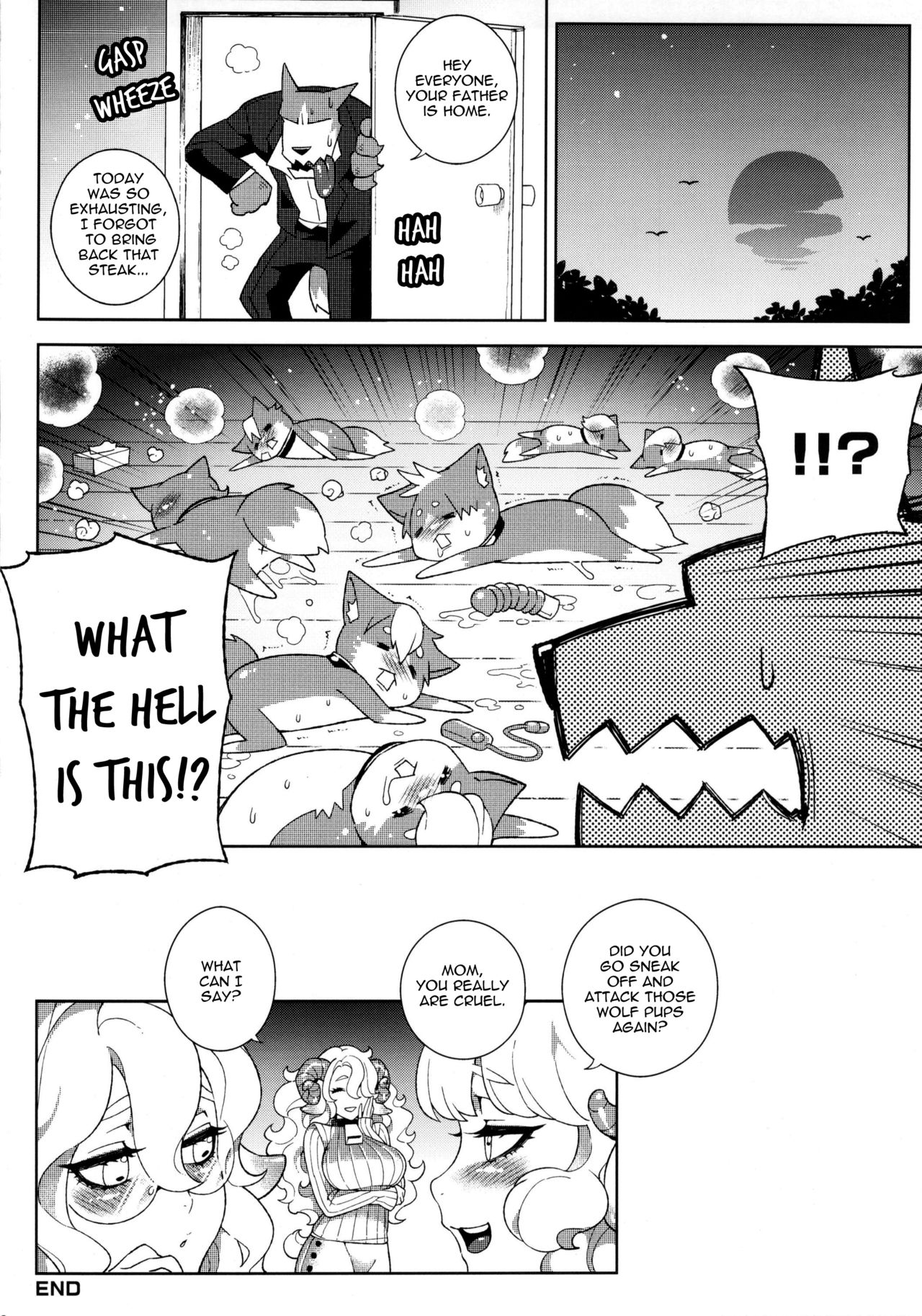 hirame - Dounen Hakai ~The Wolf and the Seven Young Goats~ English image number 28