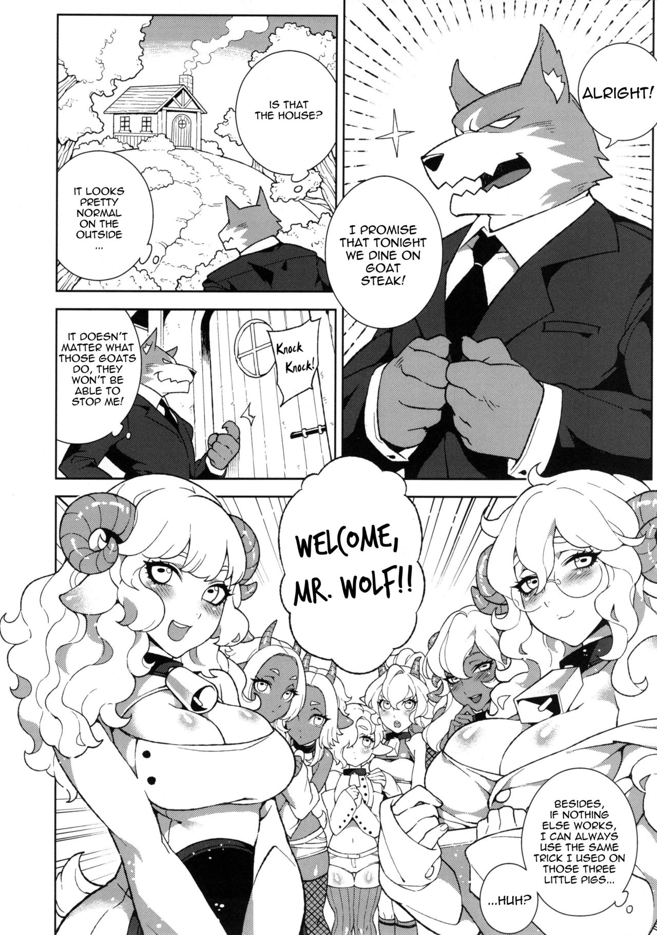 hirame - Dounen Hakai ~The Wolf and the Seven Young Goats~ English image number 6
