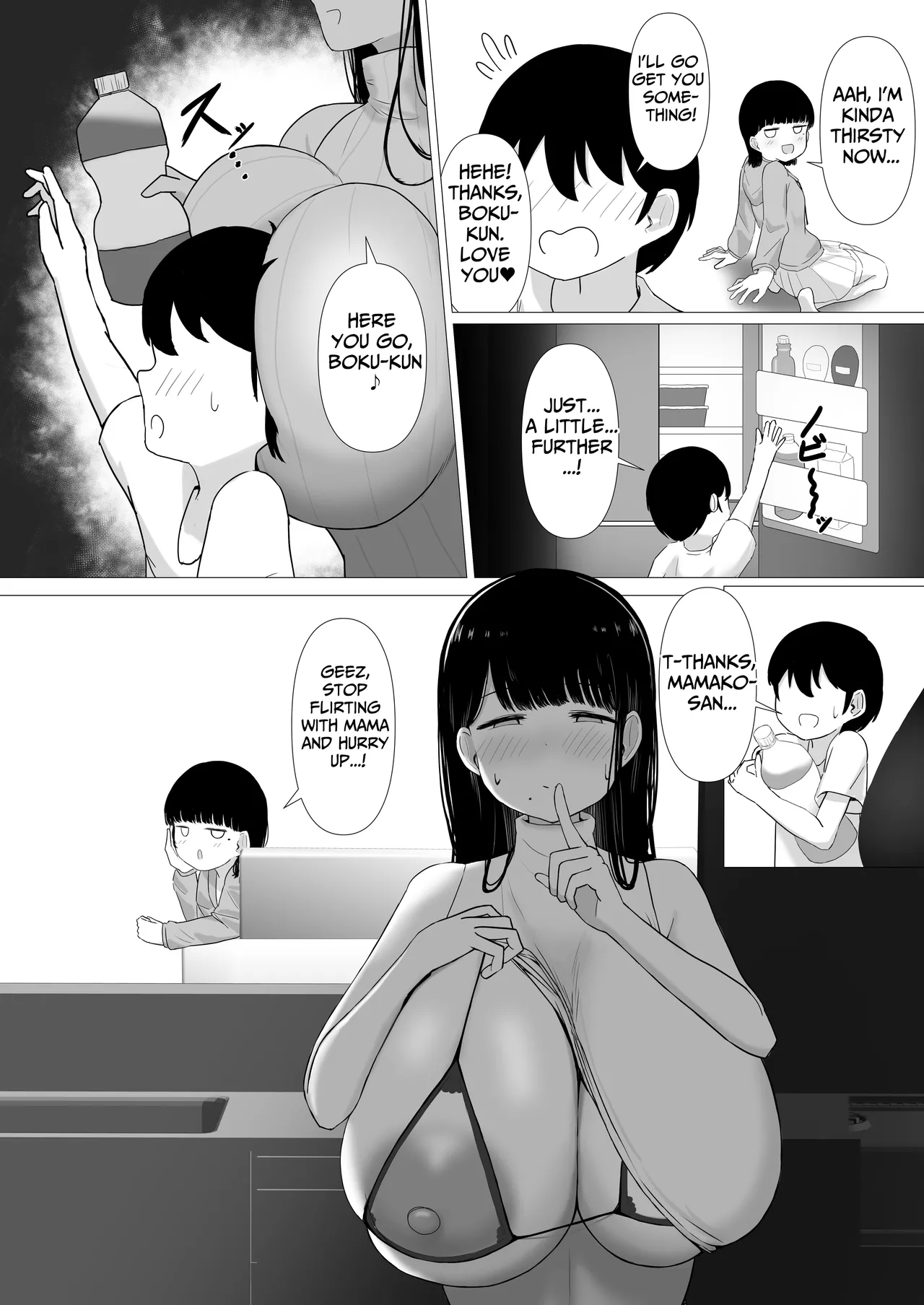 A Gentle Mommy Who Secretly Makes Babies With Her Daughters Childhood Friend  Ottori Mama Musume no Osananajimi to Naisho no Kozukuri image number 24