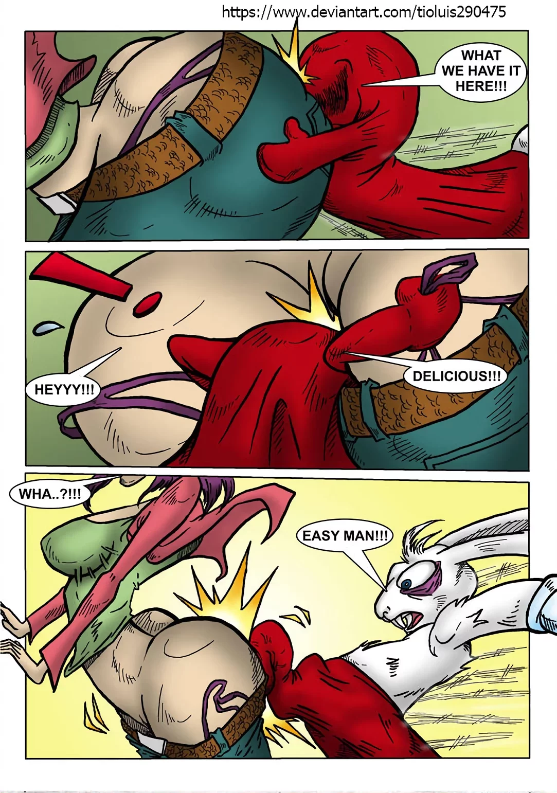 Maxi & Sherrie Camille first adventure porn comic image number 18