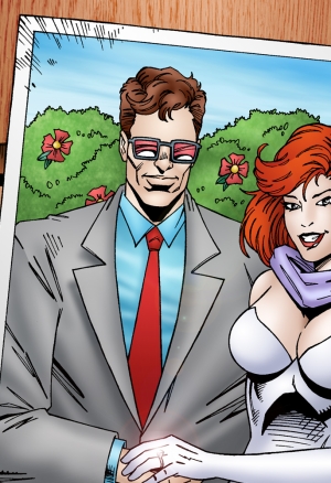 Jean Grey cheats on Scott Summers by fucking Logan